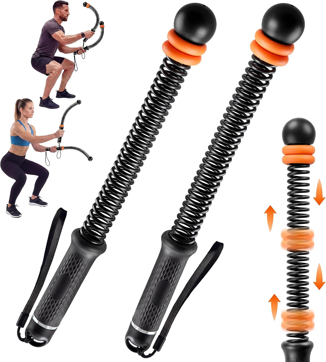 Home Gym Portable - Cordes de combat réglables sans corde