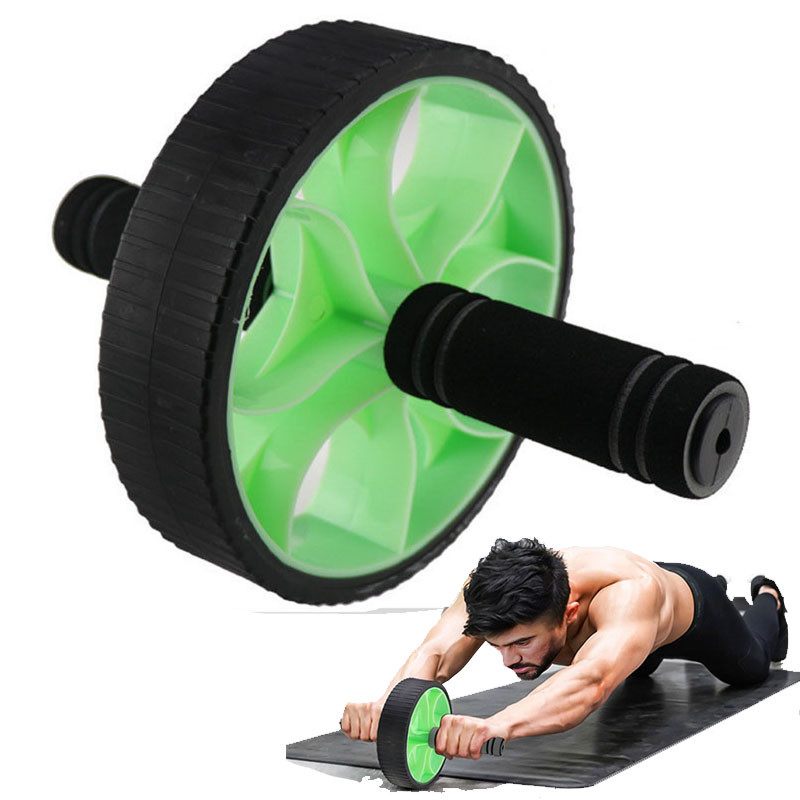 Home Gym Second - Rouleaux de presse abdominale à double