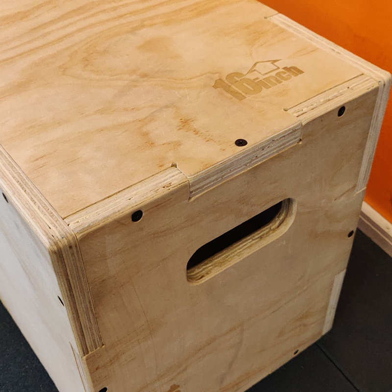 Home Gym Jump Box - Boîte de saut pliométrique en bois