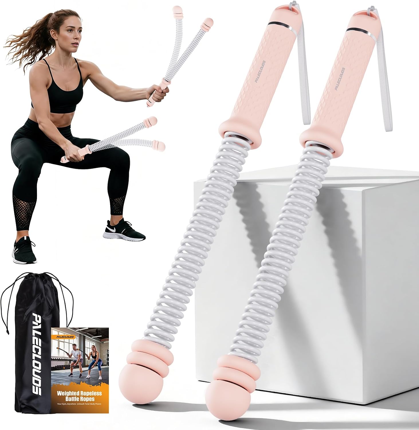 Home Gym Portable - Cordes de combat portables sans corde,