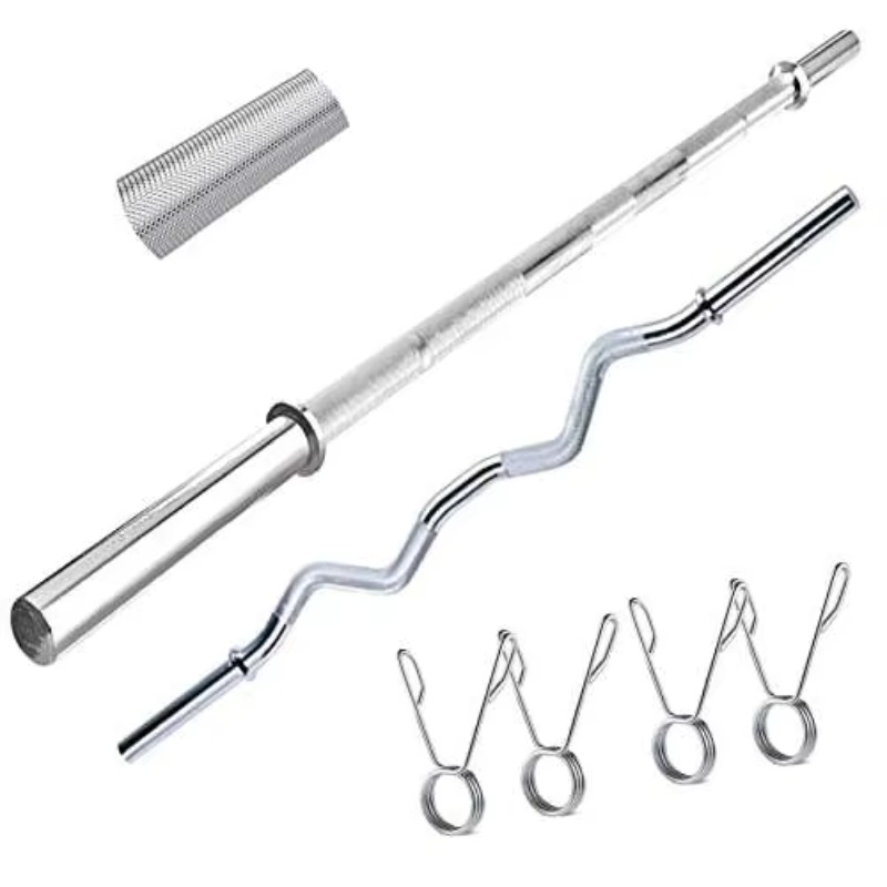 Barre de musculation professio - Barbell Curl Bar avis et prix