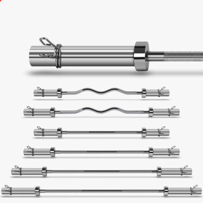 Barre de musculation droite pe - Barbell Curl Bar avis et prix