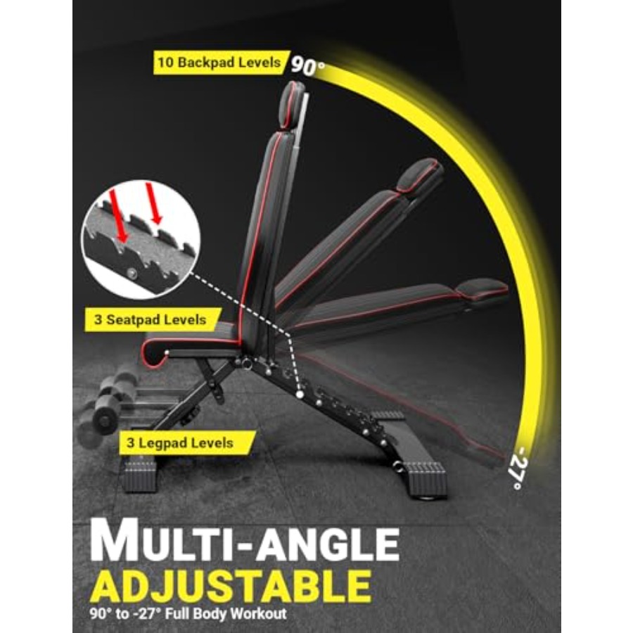 Banc de musculation réglable 8 - Home Gym Second avis et prix