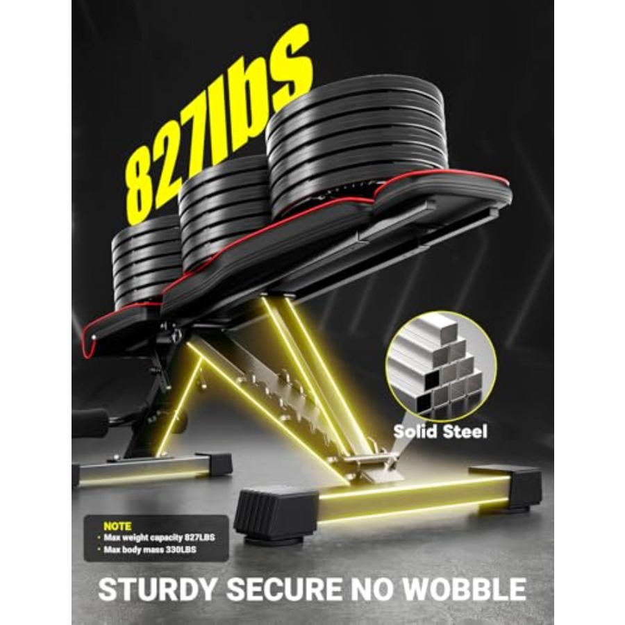 Banc de musculation réglable 8 - Home Gym Second avis et prix