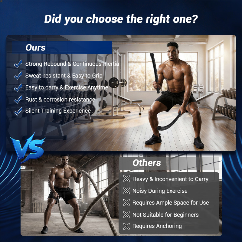 Corde de combat sans fil UMAY, - Home Gym Portable avis et prix