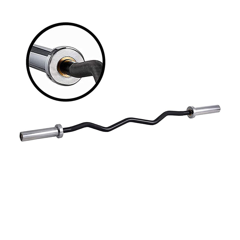 Barre d'haltères à boucles san - Barbell Curl Bar avis et prix