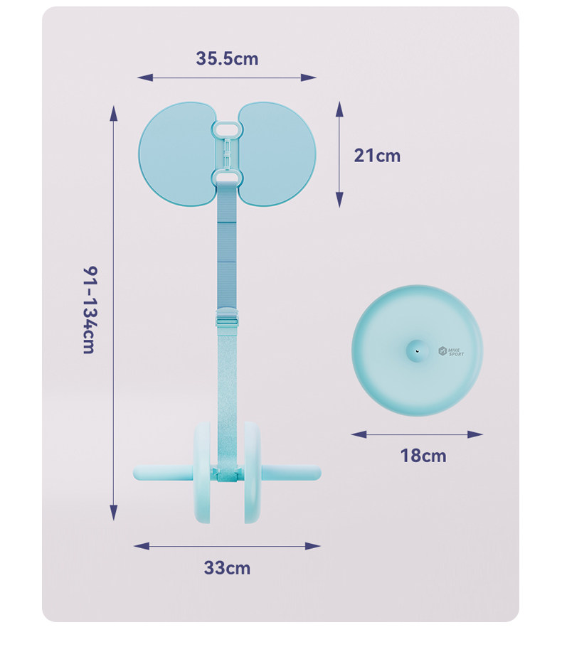 Support de coude, roue abdomin - Home Gym Second avis et prix