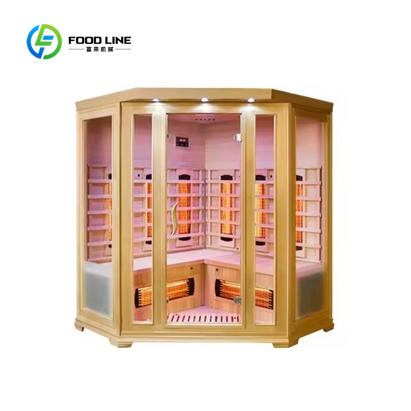 Sauna d'angle infrarouge loint - Sauna Home Gym avis et prix