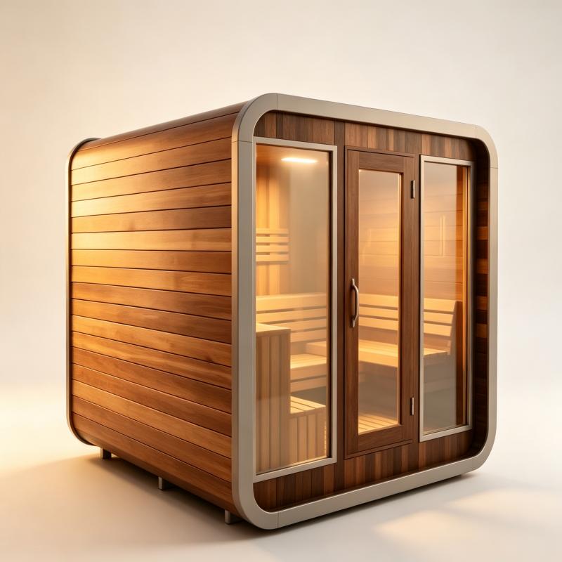 Sauna de Luxe Personnalisé en  - Sauna Home Gym avis et prix