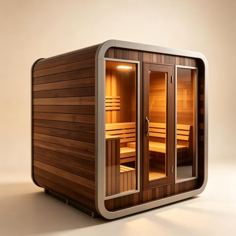 Sauna de Luxe Personnalisé en  - Sauna Home Gym avis et prix