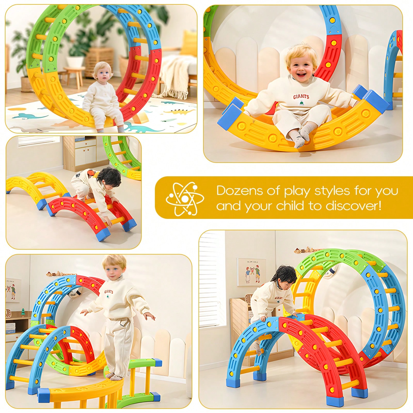 GCCSJ Jouets d'escalade pliabl - Home Gym For Toddlers avis et prix
