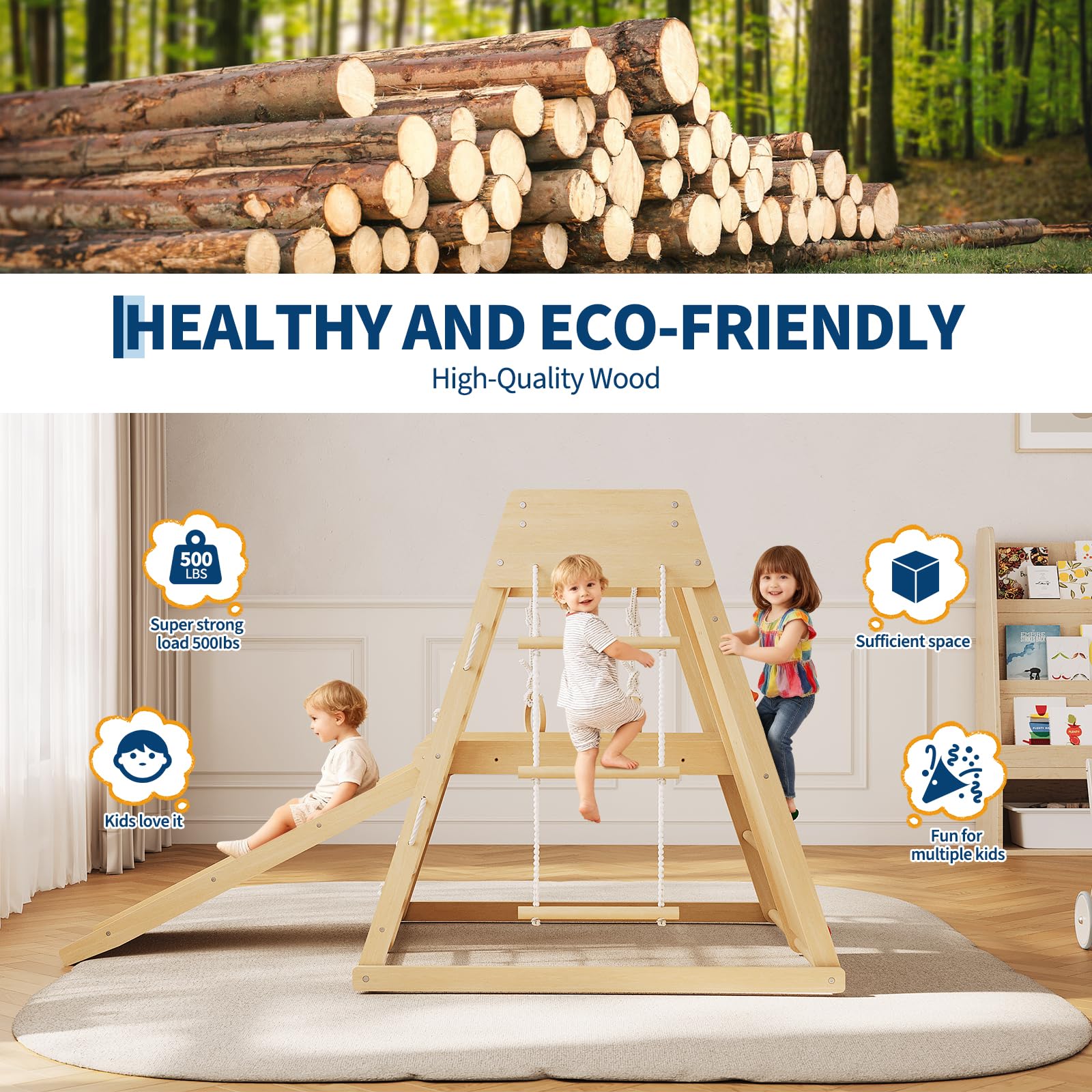 Structure de jeu intérieure en - Home Gym For Toddlers avis et prix