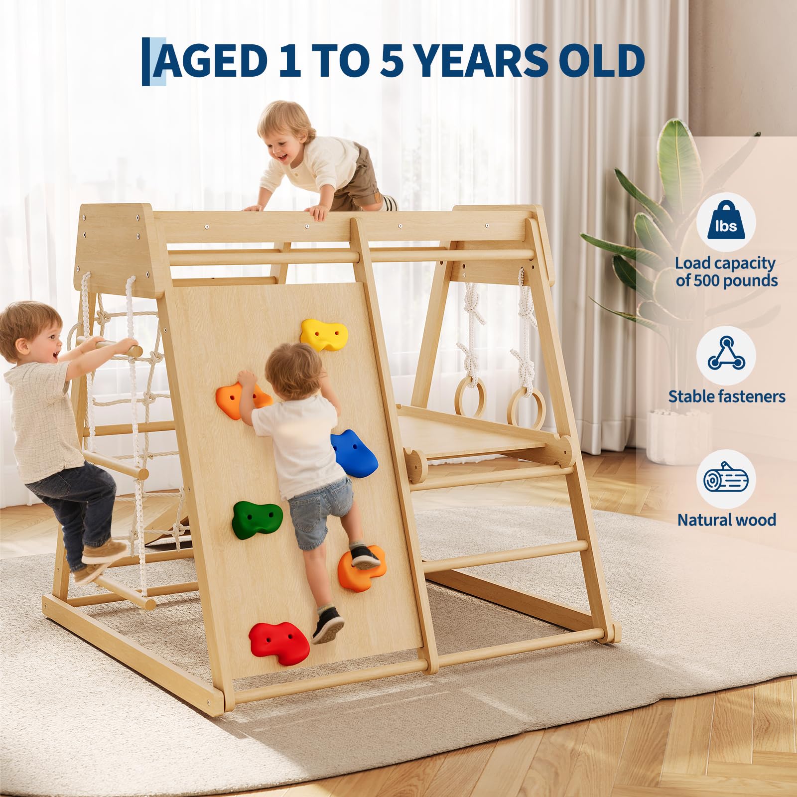 Structure de jeu intérieure en - Home Gym For Toddlers avis et prix