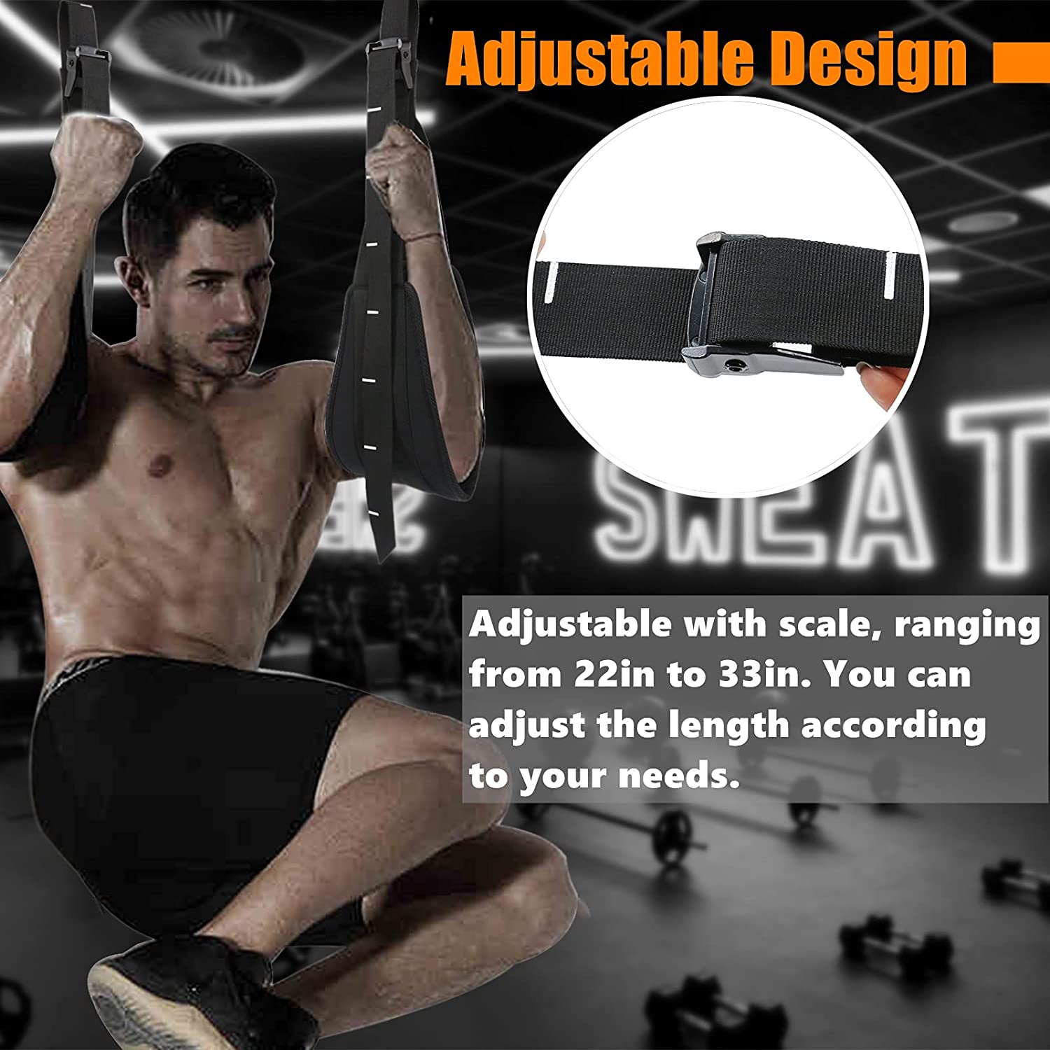 Sangles abdominales réglables  - Home Gym Second avis et prix