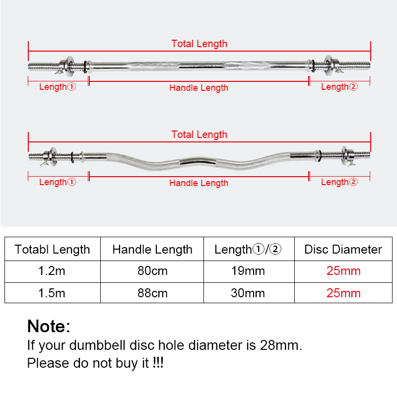 Barres d'haltères droites et c - Barbell Curl Bar avis et prix